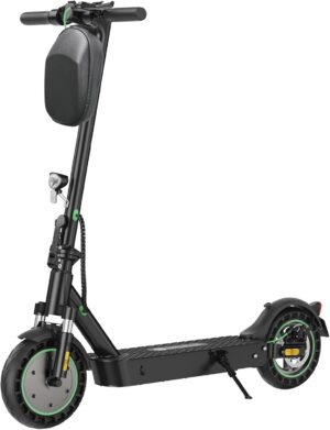 isinwheel E Scooter mit Straßenzulassung S9Pro S9MAX S10Plus, 8,5/10 Zoll bis 30/40/60KM Reichweit, Komfortable Stoßdämpfung, Duales Bremssystem, Elektroscooter für Erwachsene Pendeln